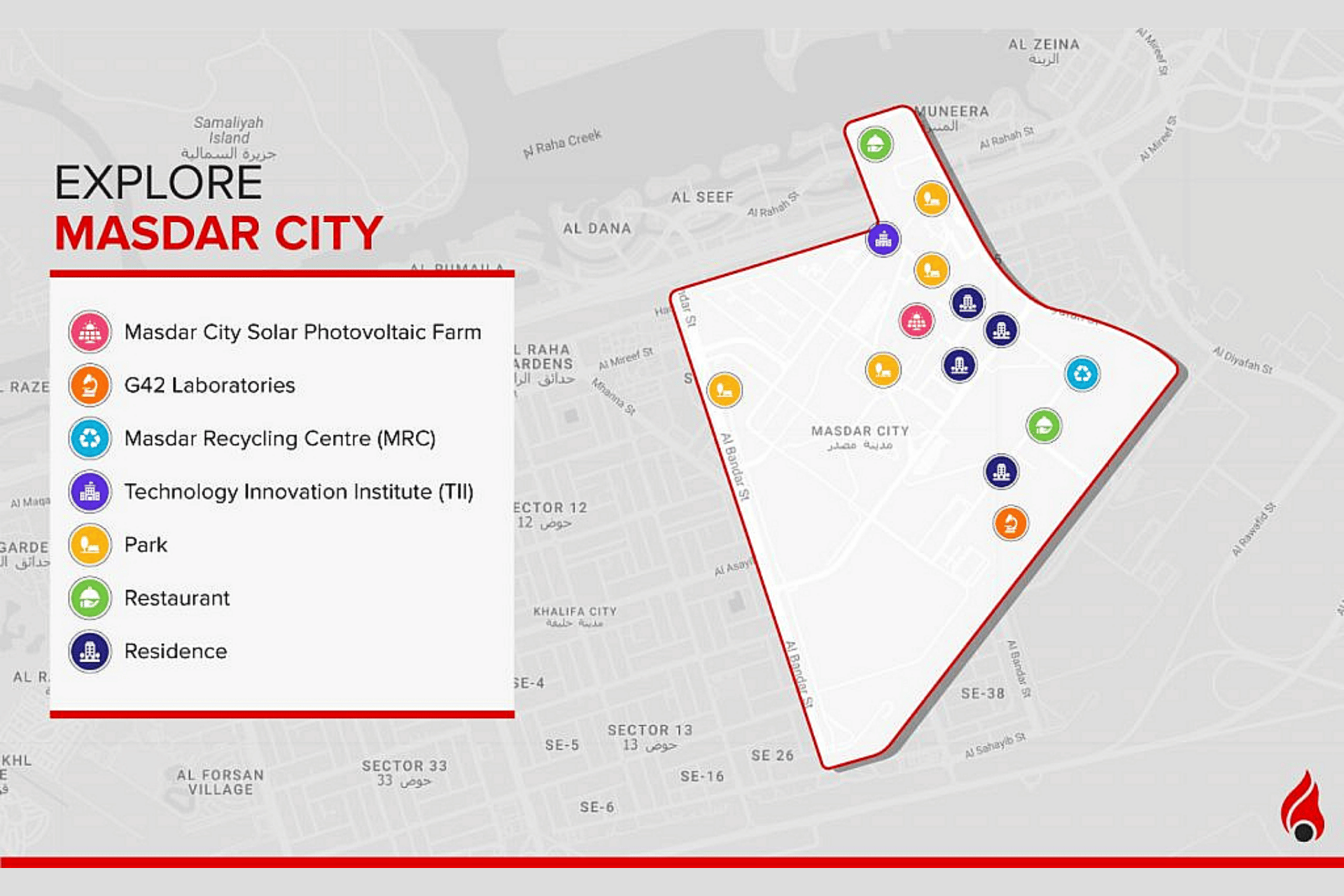 Located Masdar City In Abu Dhabi