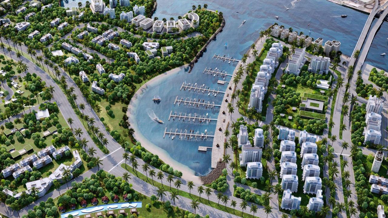 Dubai Islands Infrastructure Now and Future Outlook Infrastructures actuelles et futures de Dubai Islands