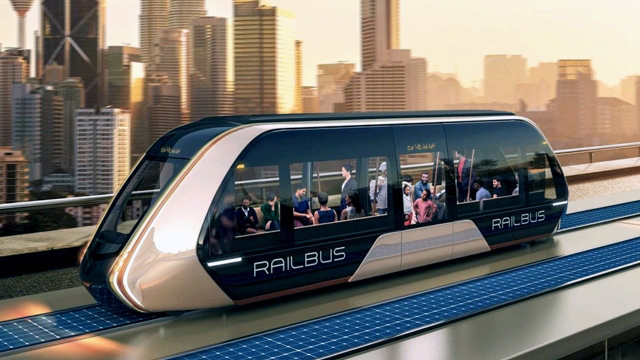Dubai Relies On The Rail Bus