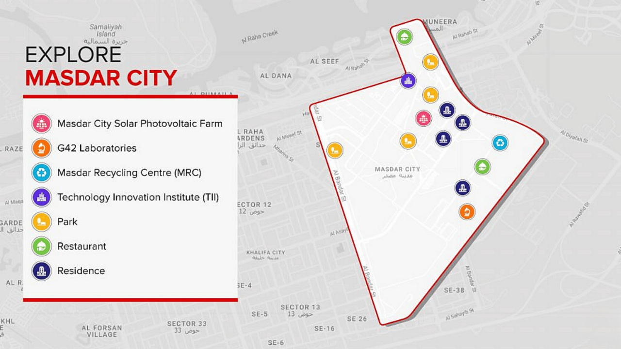 Located Masdar City In Abu Dhabi