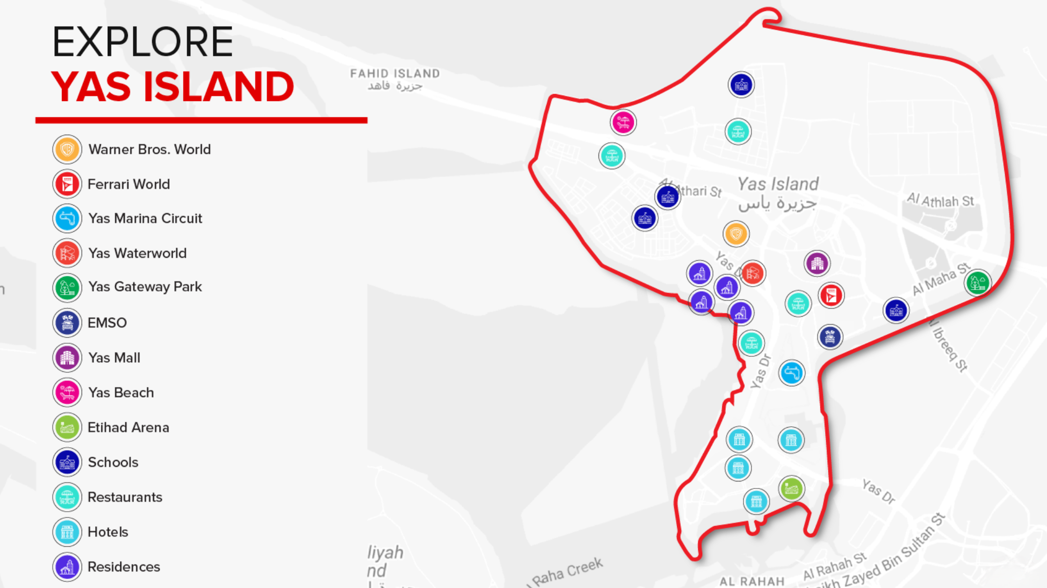 Yas Island In Abu Dhabi