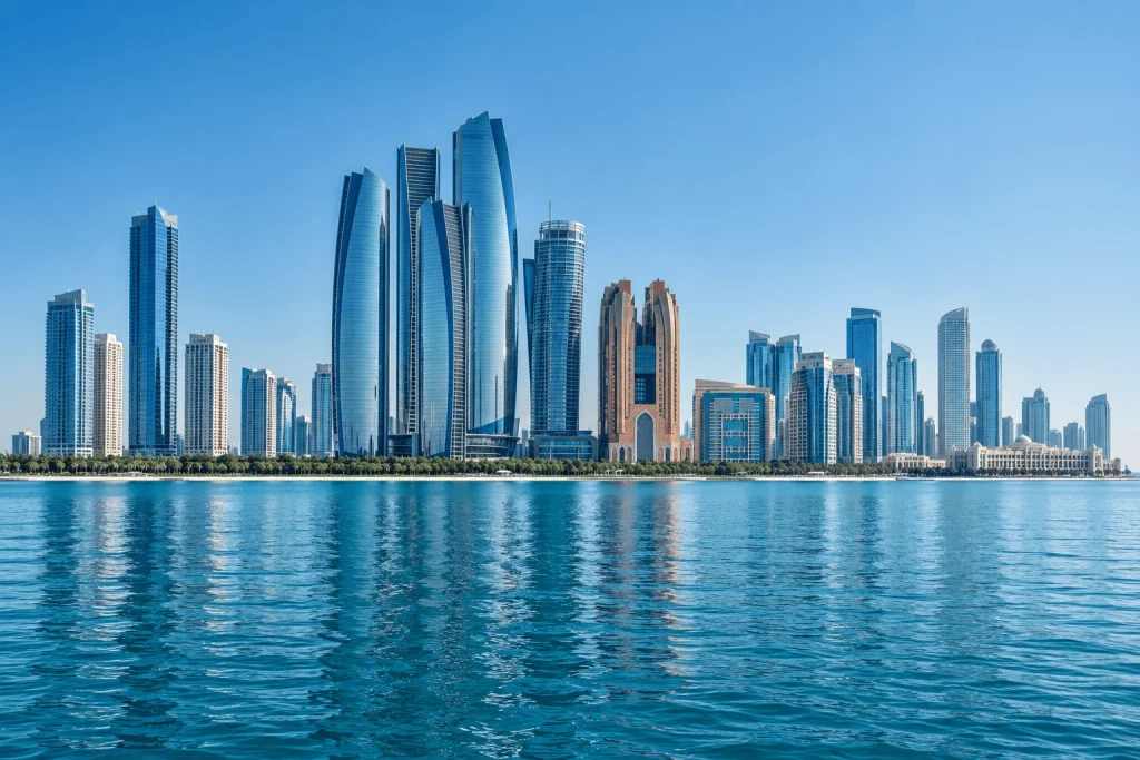 Skyline d'Abu Dhabi