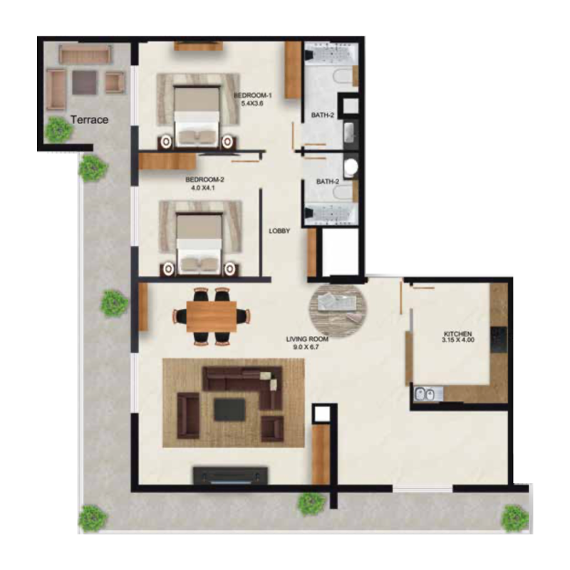 Apartments