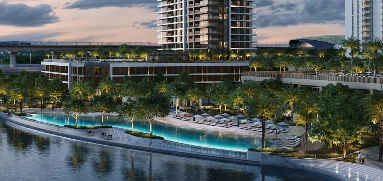 Palace Residences Creek Blue