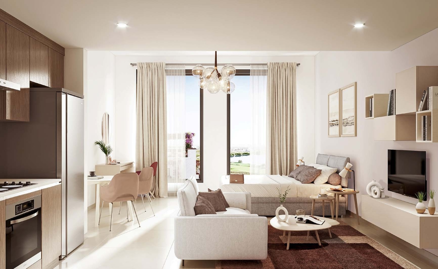 Apartments for Sale in Abu Dhabi - Yas Golf Collection