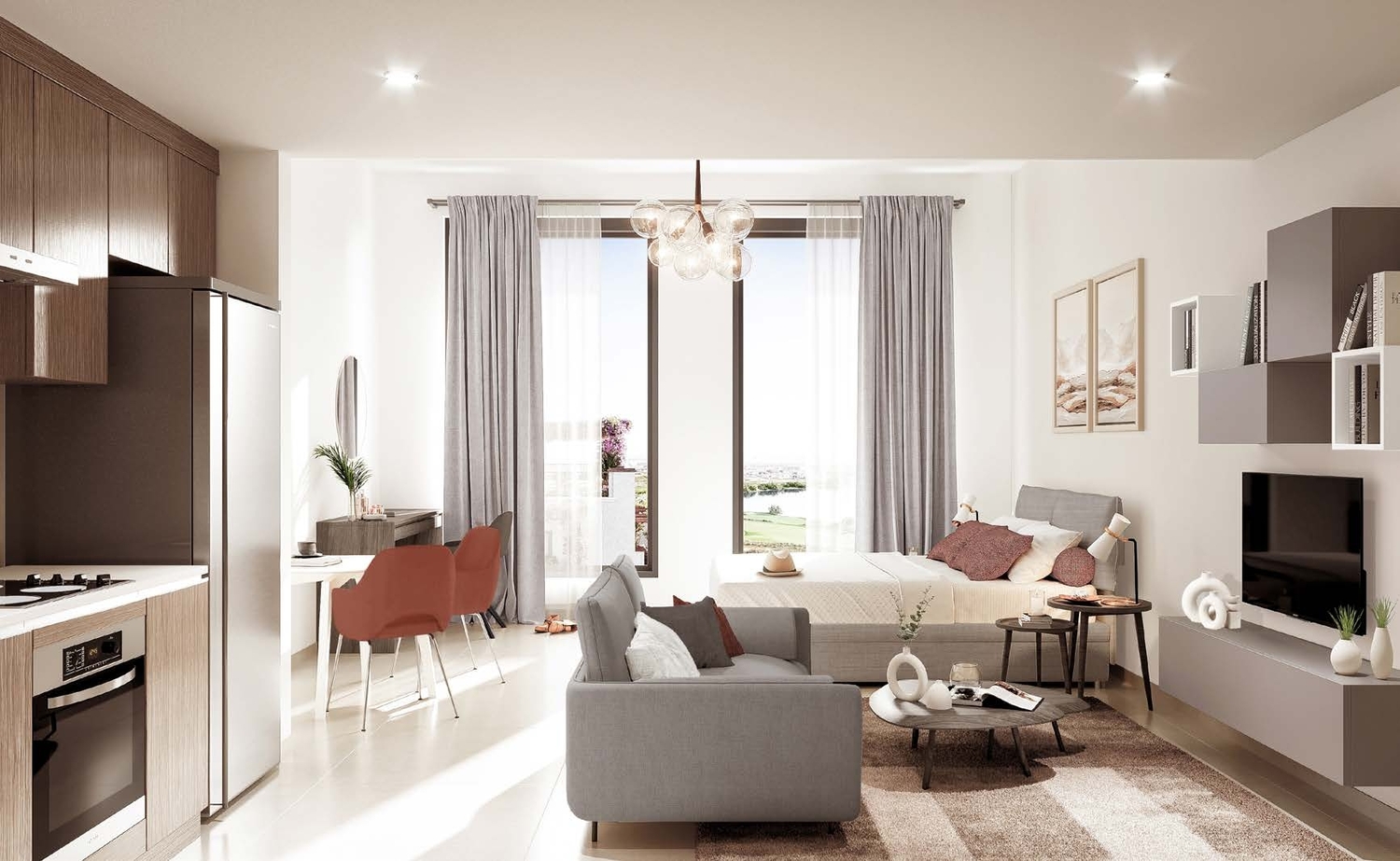 Apartments for Sale in Abu Dhabi - Yas Golf Collection