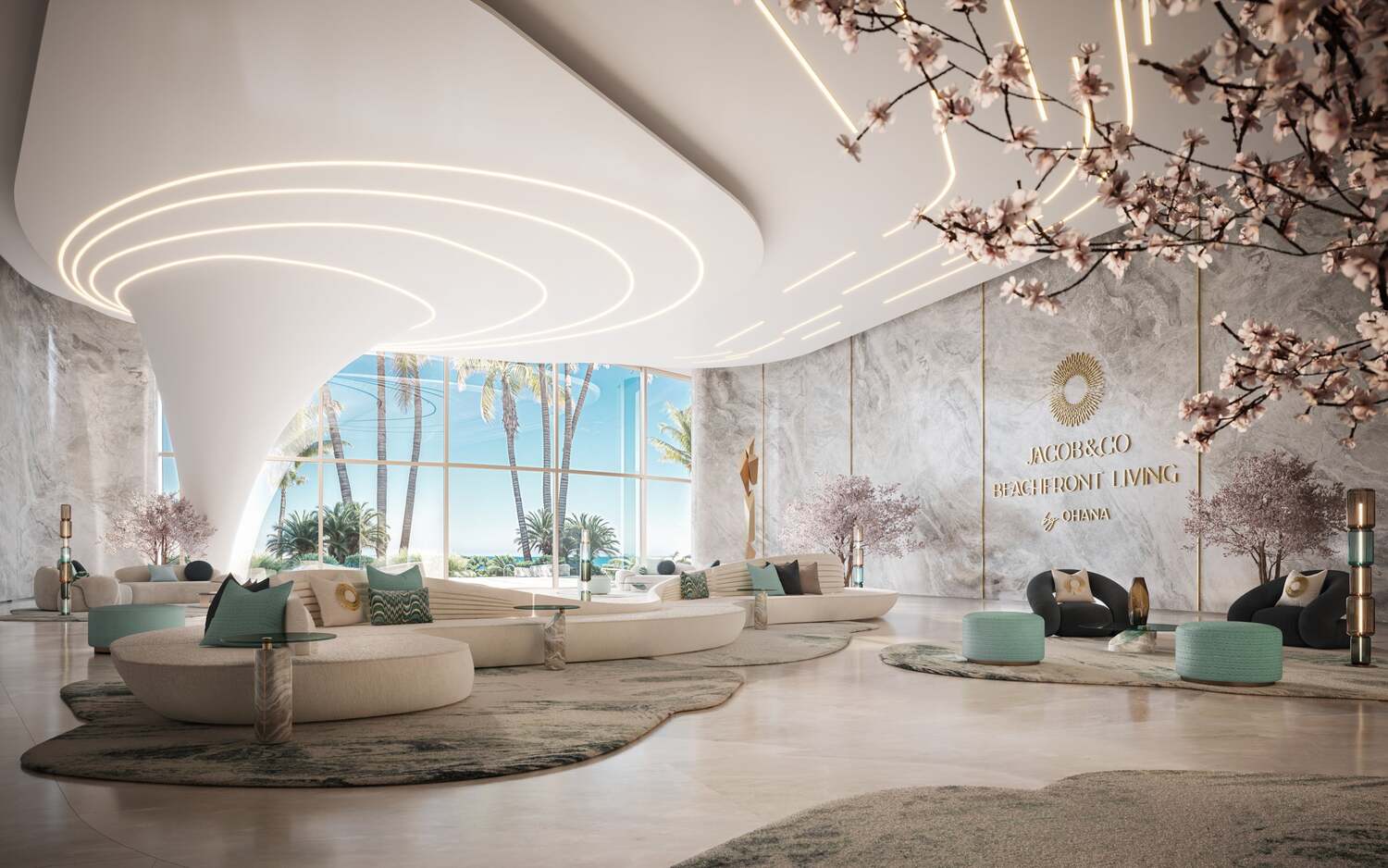 Jacob and Co Beachfront Living