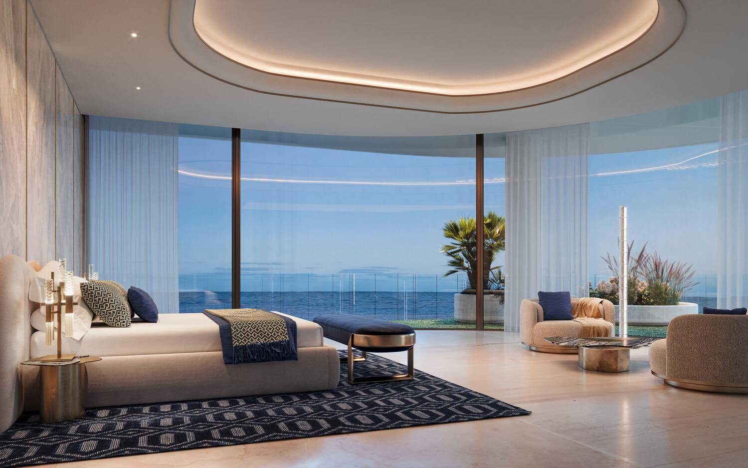 Jacob and Co Beachfront Living