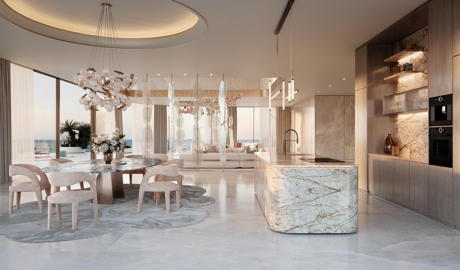 Jacob and Co Beachfront Living