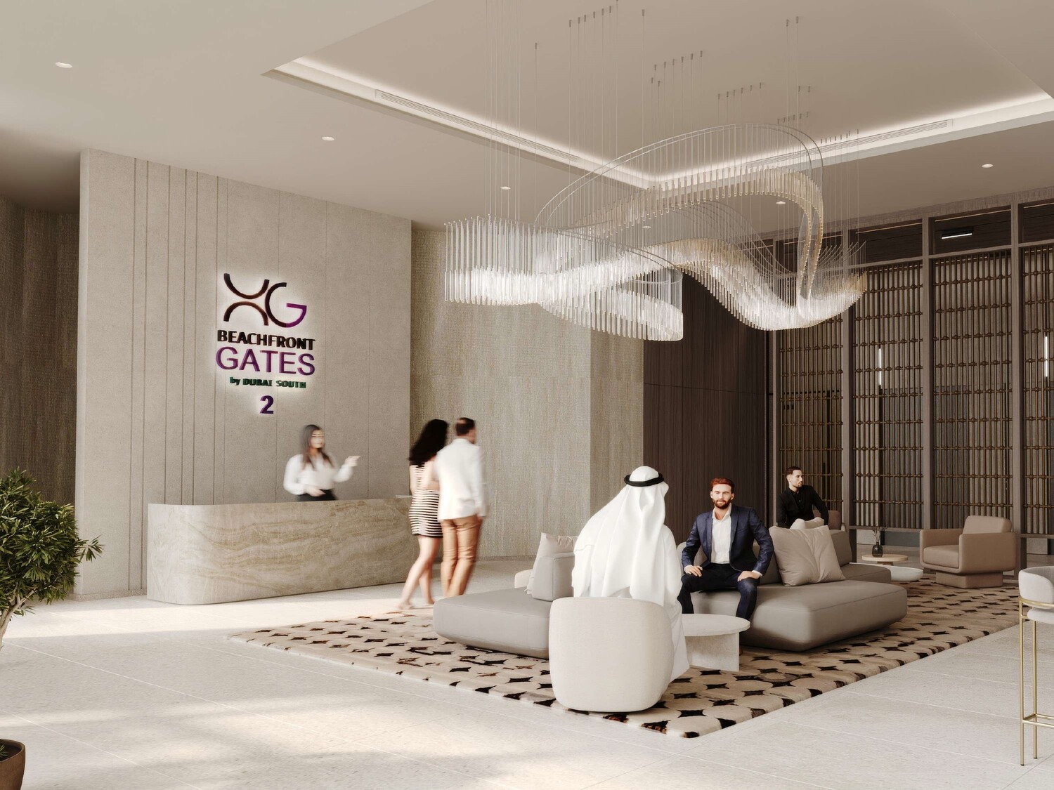 Apartments for Sale in Dubai - Beachfront Gates