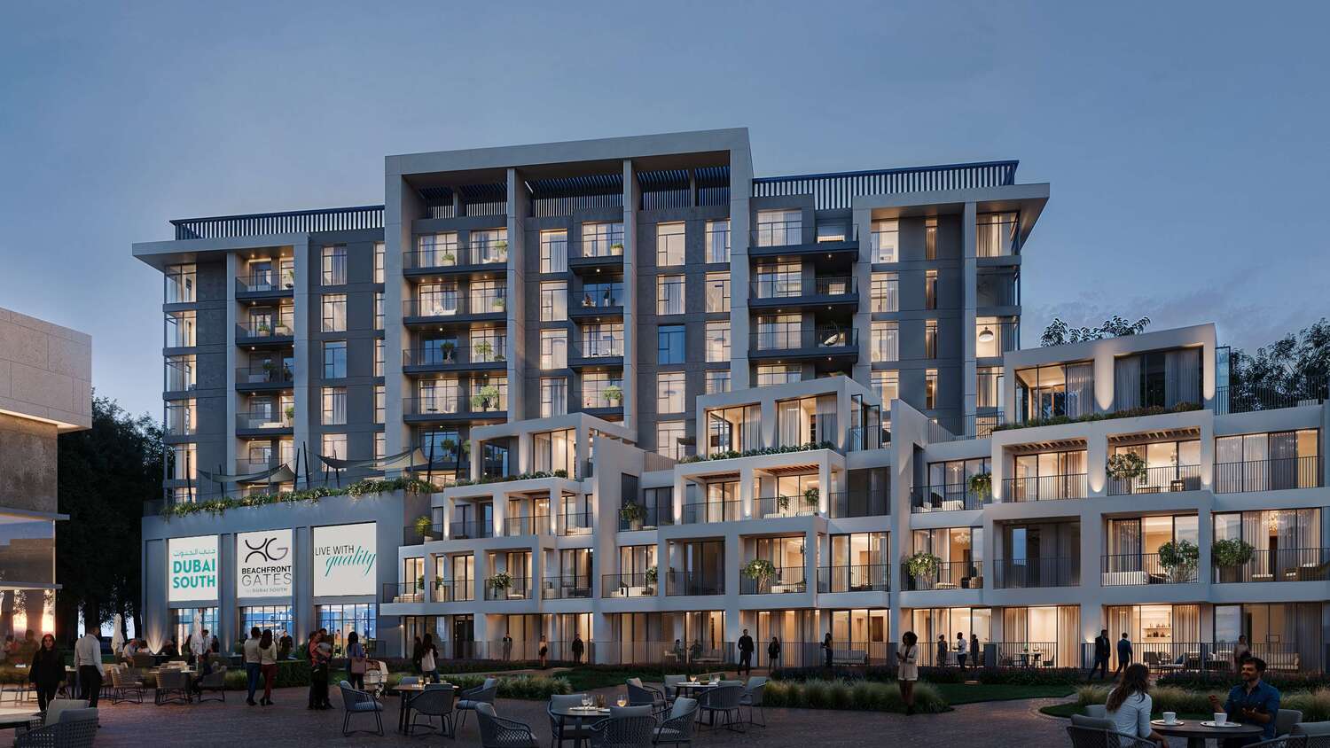 Apartments for Sale in Dubai - Beachfront Gates