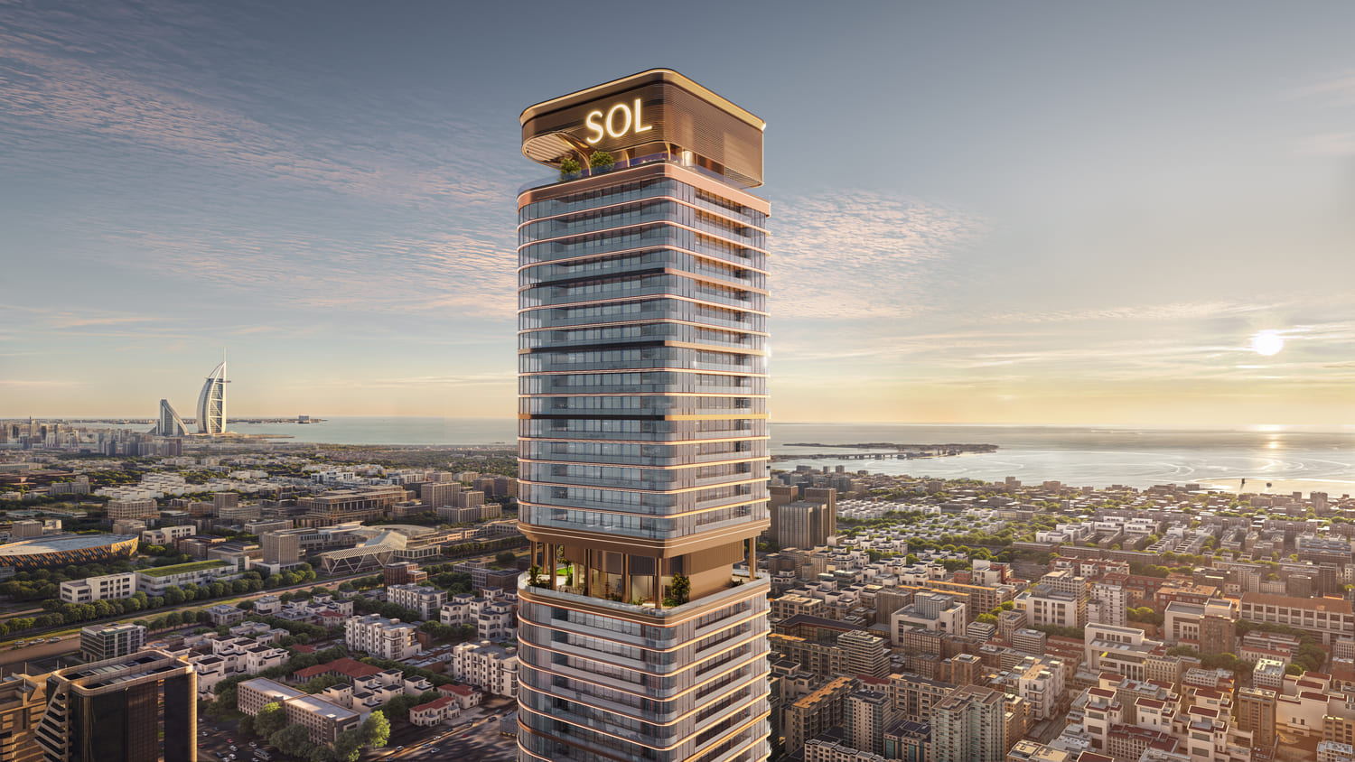 Apartments for Sale in Dubai - Sol Luxe