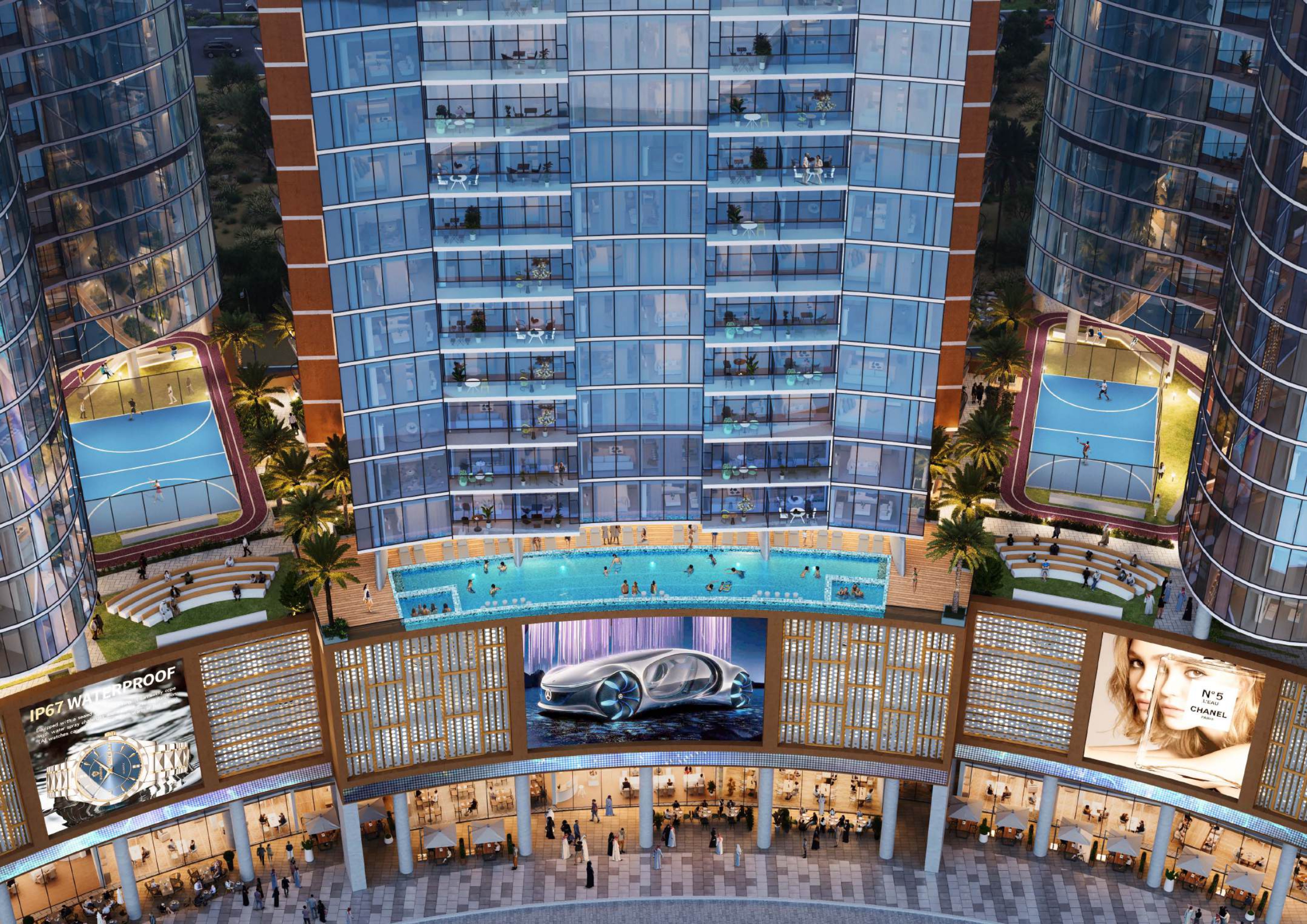 Achat Appartement à Ajman - Tiger Downtown Ajman