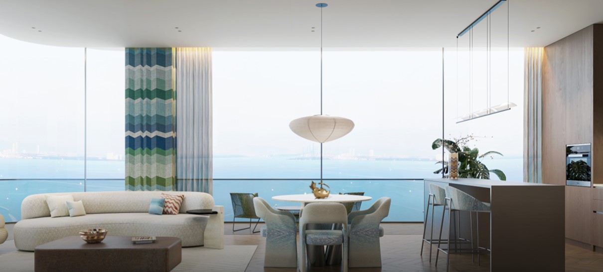Apartments for Sale in Dubai - The Bay interiors by Missoni